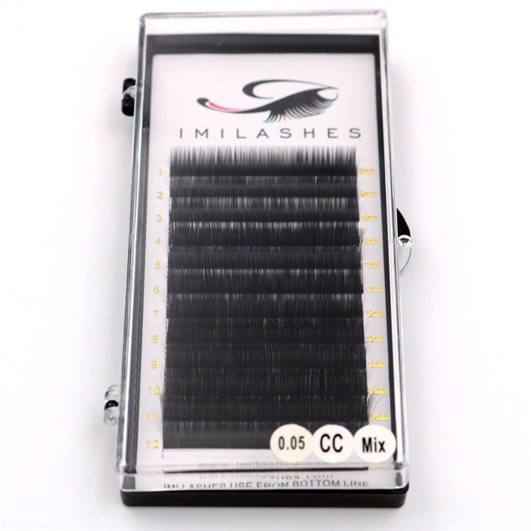 Wholesale 0.05 volume individual lashes extensions-L